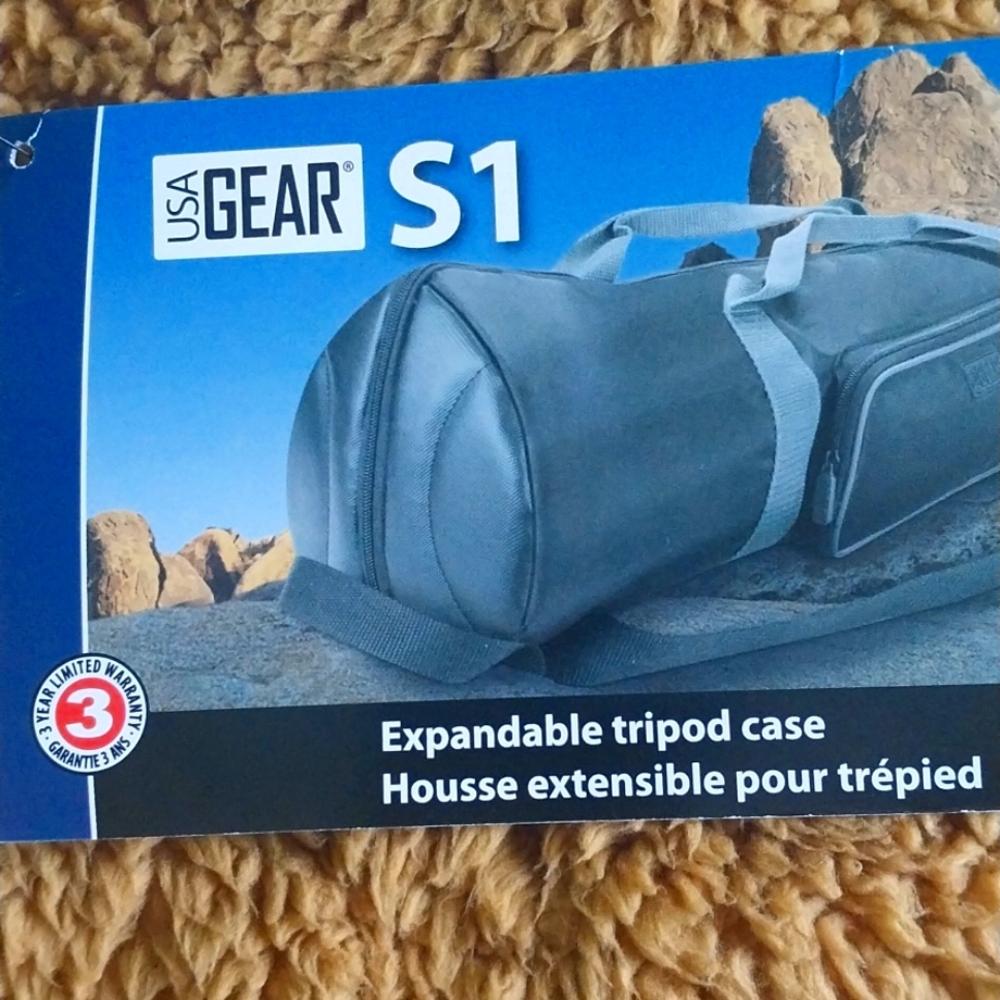 USA GEAR S1 Expandable tripod case